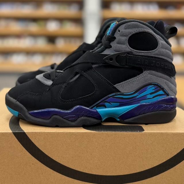 Jordan 8 Retro Aqua (2025) (GS) - Preowned