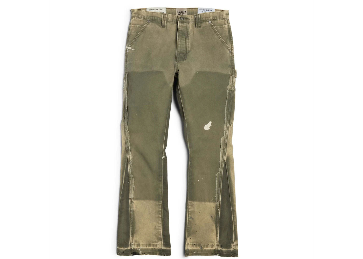 Gallery Dept. La Carpenter Flare Trousers Moss - Preowned