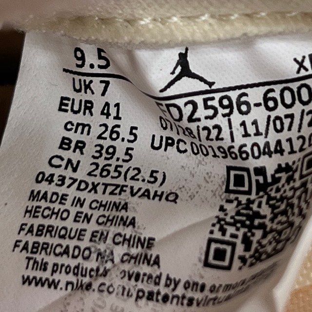 Jordan 1 Retro High OG Washed Pink (Women's) - Preowned