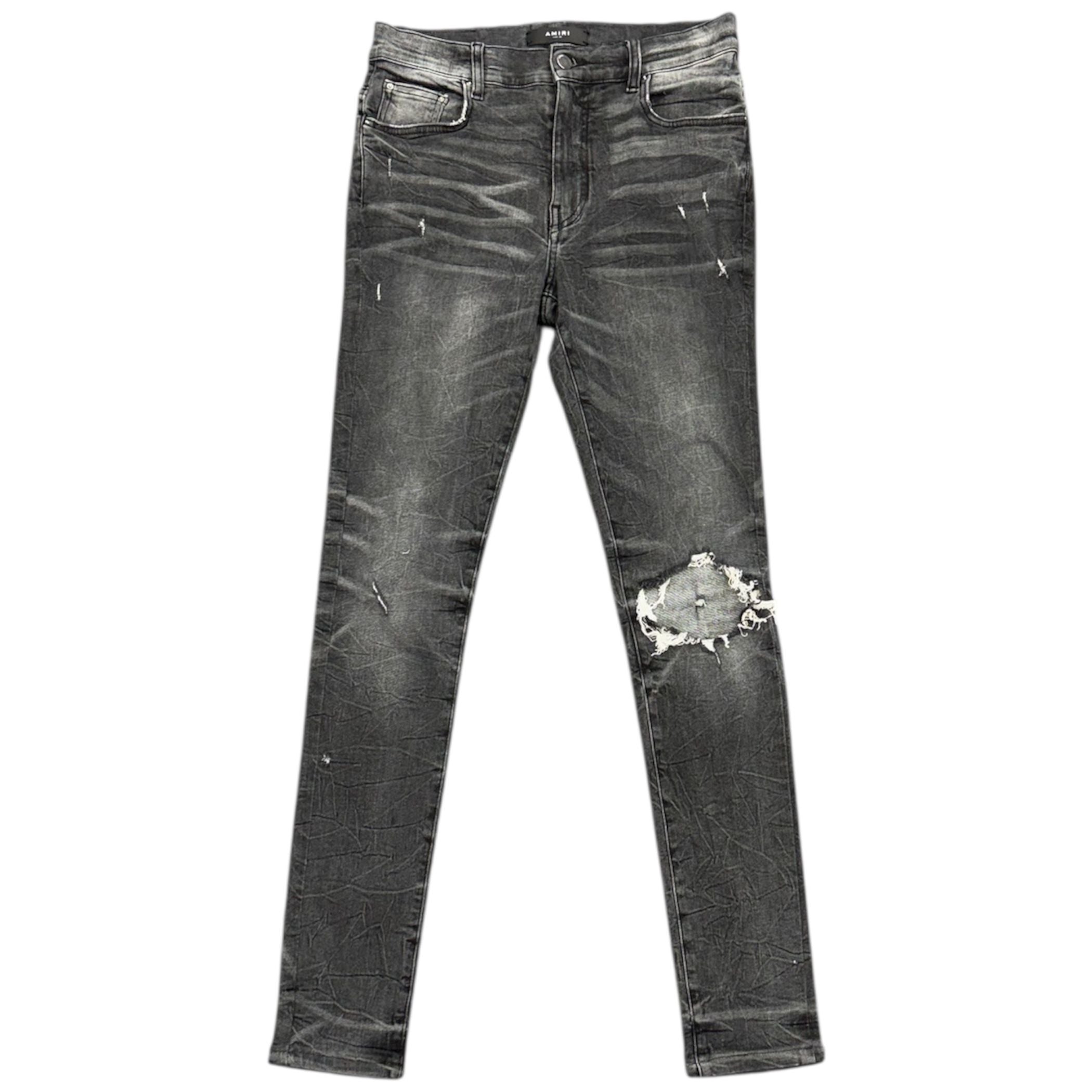AMIRI Skinny Jeans (Black Wash) - Preowned