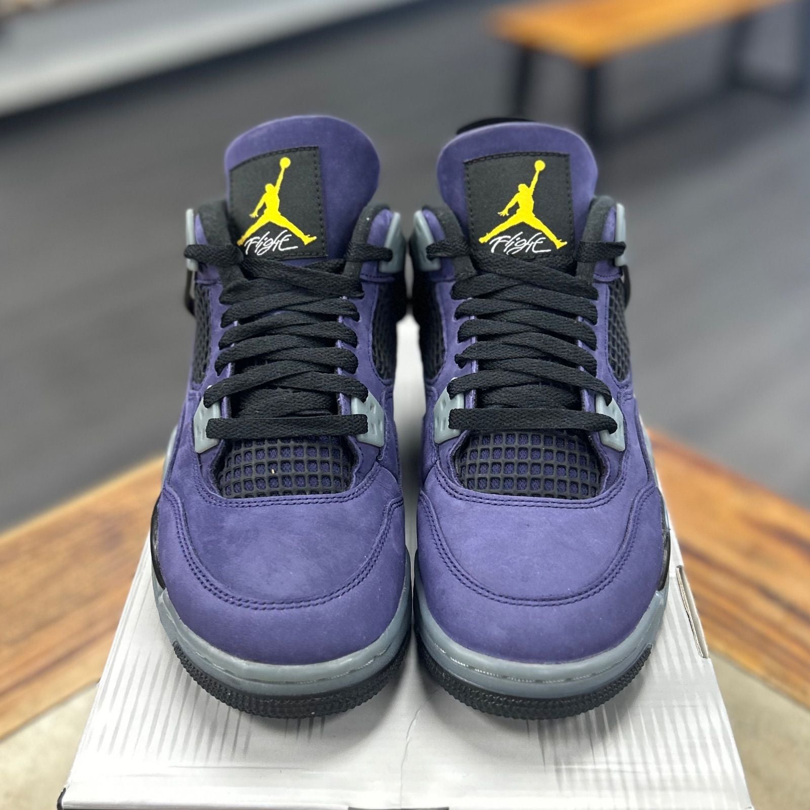 Jordan 4 Retro Lakers (GS) - Preowned