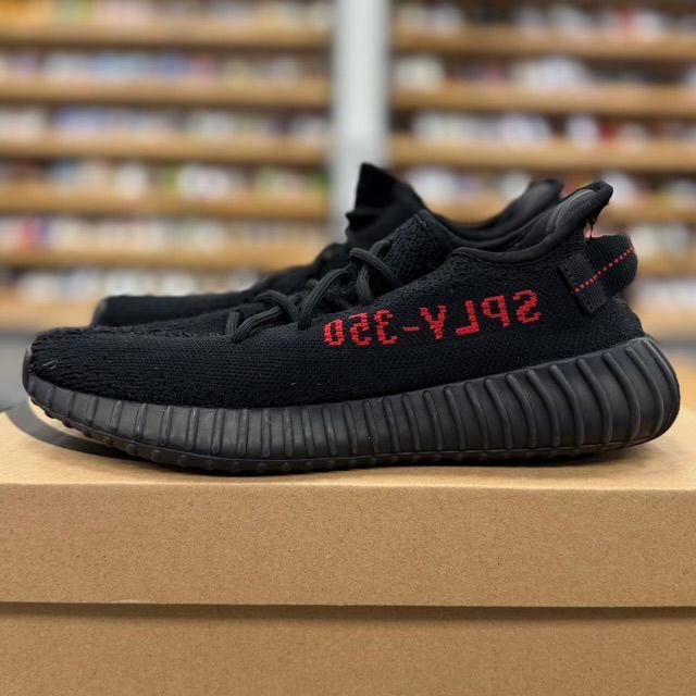adidas Yeezy Boost 350 V2 Black Red - Preowned