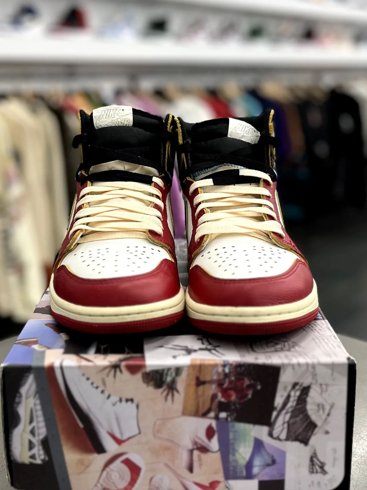 Jordan 1 Retro High OG SP Union LA Chicago Shadow - Preowned