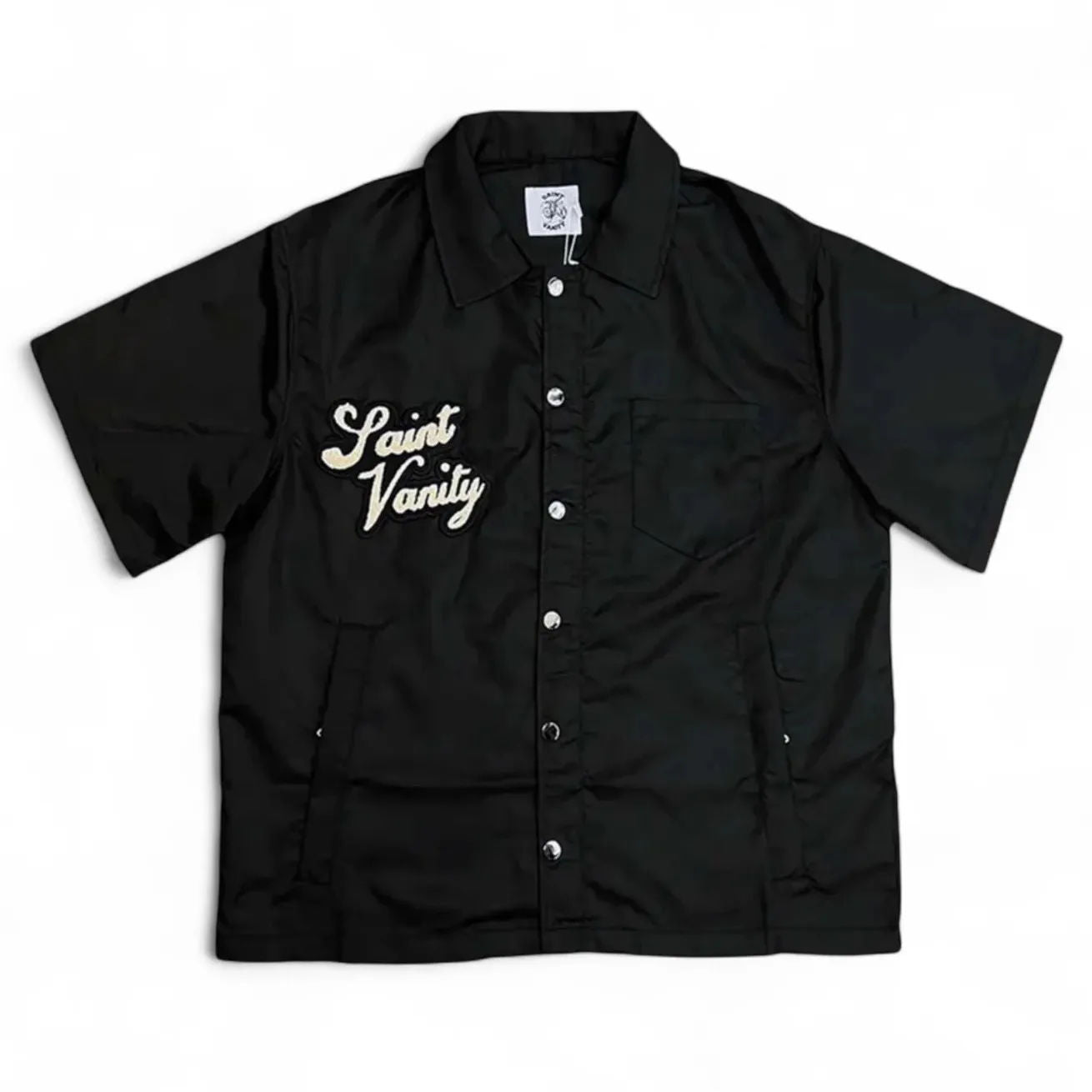 Saint Vanity Nylon Top (Black) - Preowned