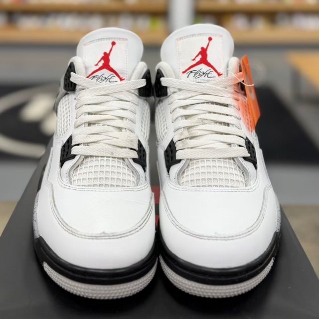 Jordan 4 Retro White Cement (2025) - Preowned