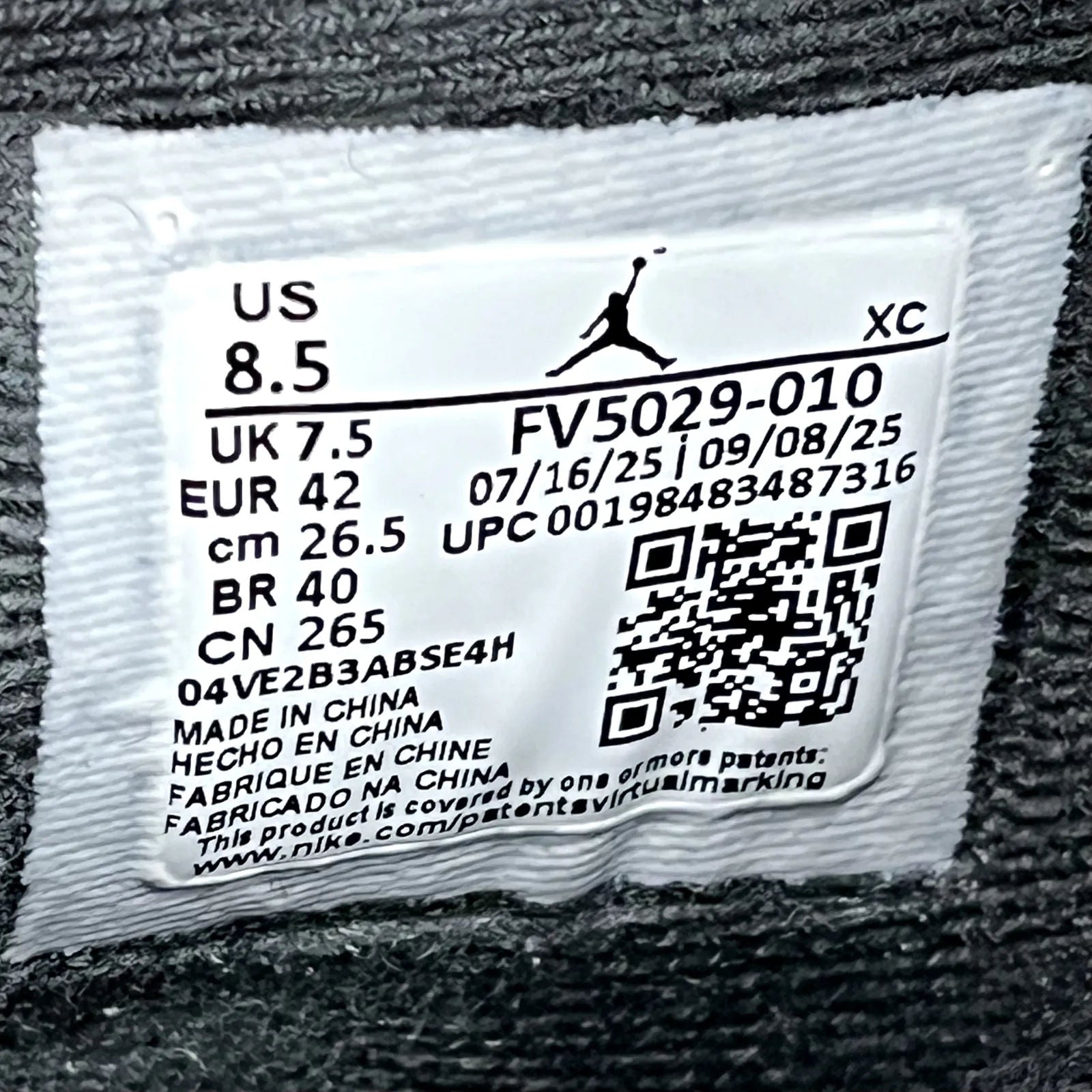 Jordan 4 Retro Black Cat (2025) - Preowned