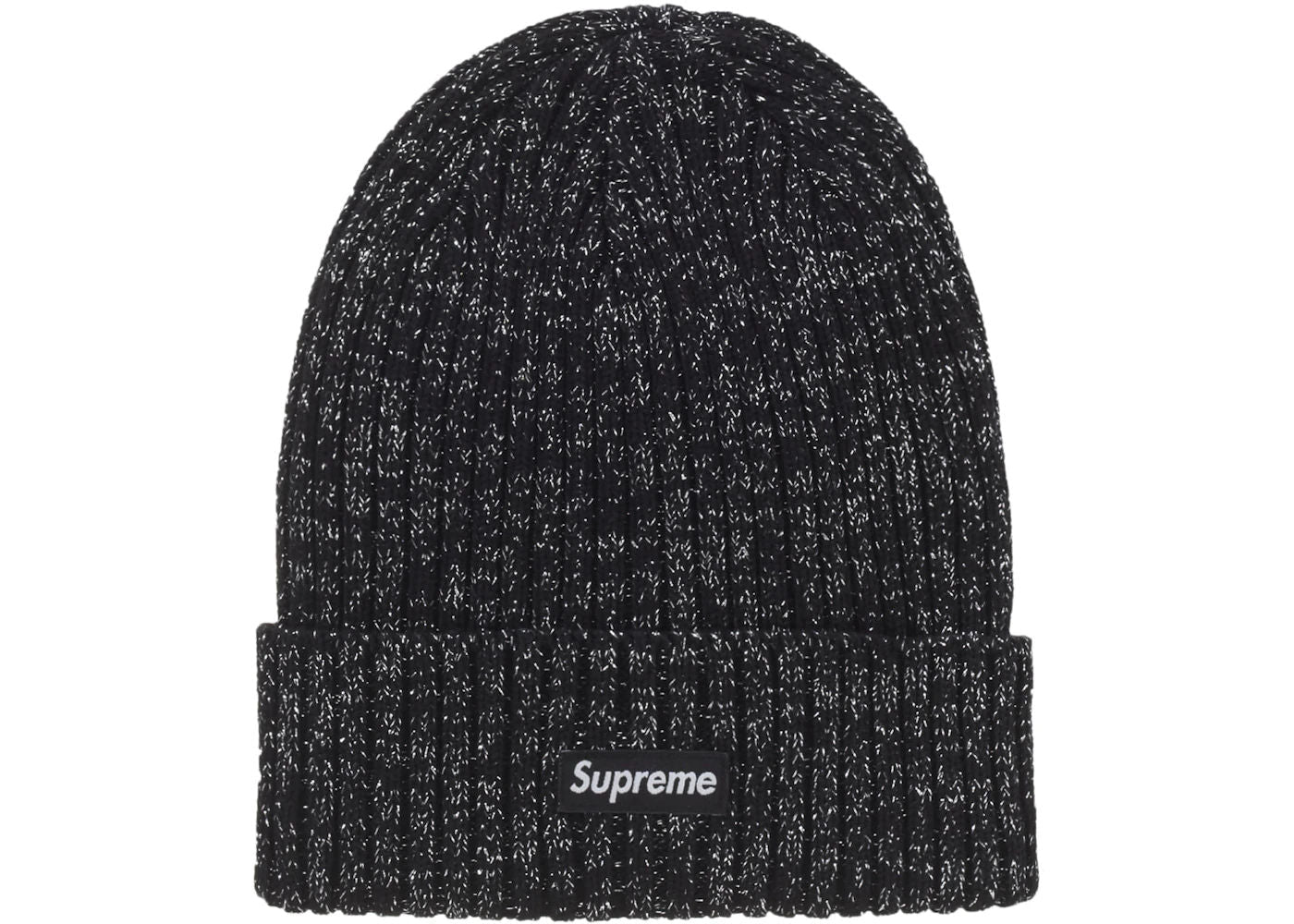 Supreme Overdyed Beanie (SS25) Metallic Black