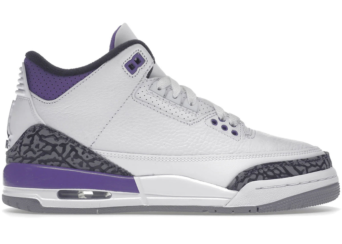 Jordan 3 Retro Dark Iris (GS) - Preowned