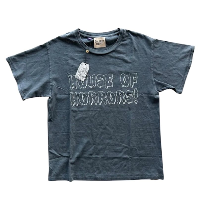 Gallery Dept. House Of Horror Tee (Washed Black)
