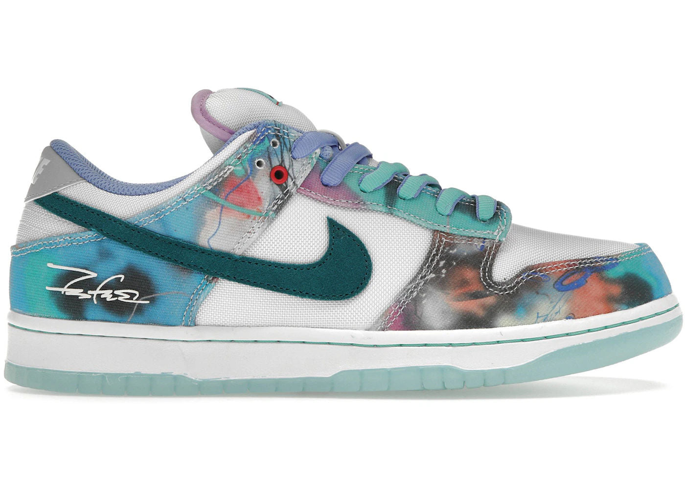 Nike SB Dunk Low Futura Laboratories Bleached Aqua - Preowned