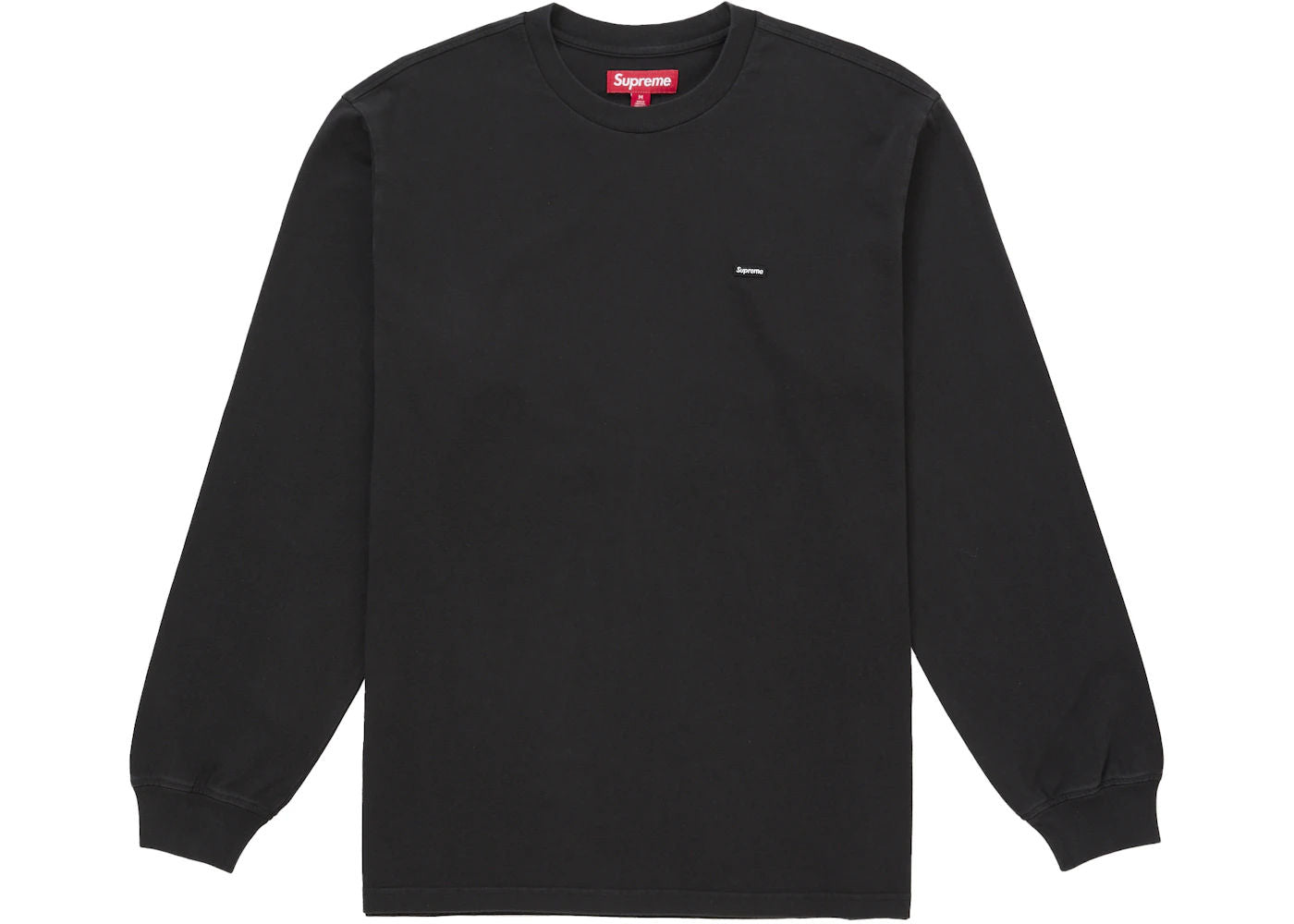 Supreme Small Box L/S Tee (FW25) Black