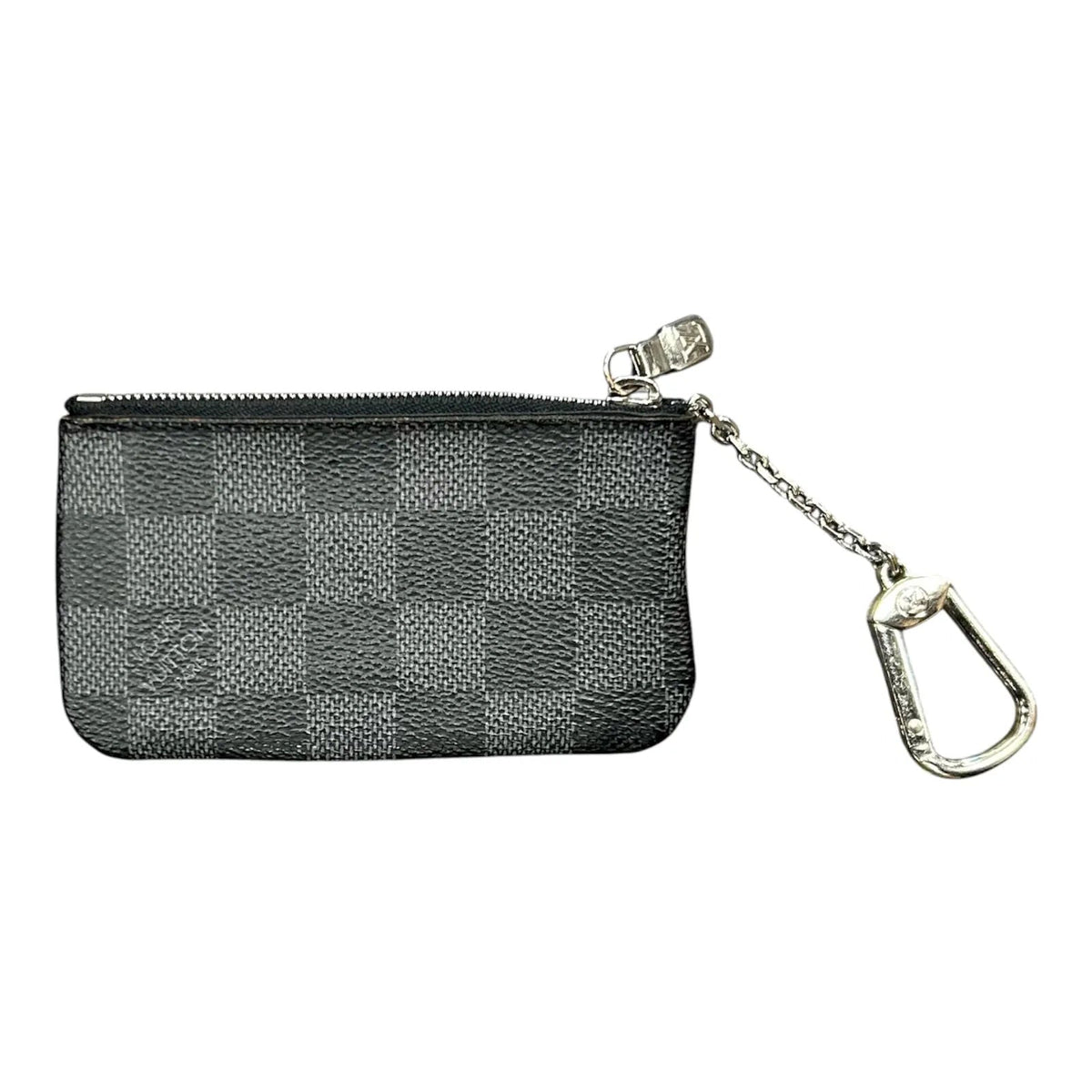 Louis Vuitton Monochrrome Coin Pouch (Black) - Preowned