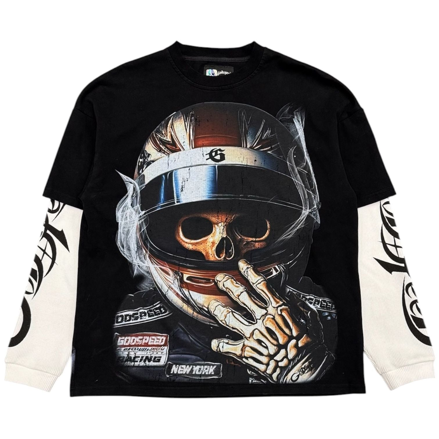 Godspeed F1 World Cup Layered L/S Tee (Black) - Preowned
