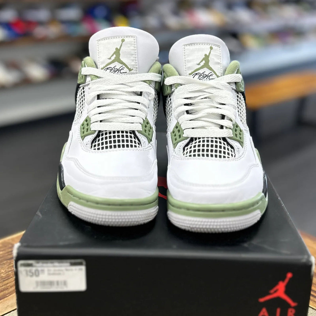 Jordan 4 Retro Seafoam (Women's) - Preowned