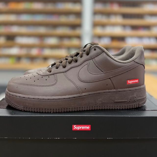 Nike Air Force 1 Low Supreme Baroque Brown - Preowned