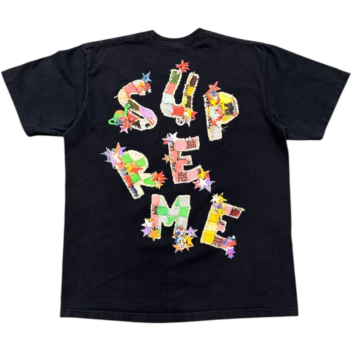 Supreme Patchwork Tee (Navy) - Preowned
