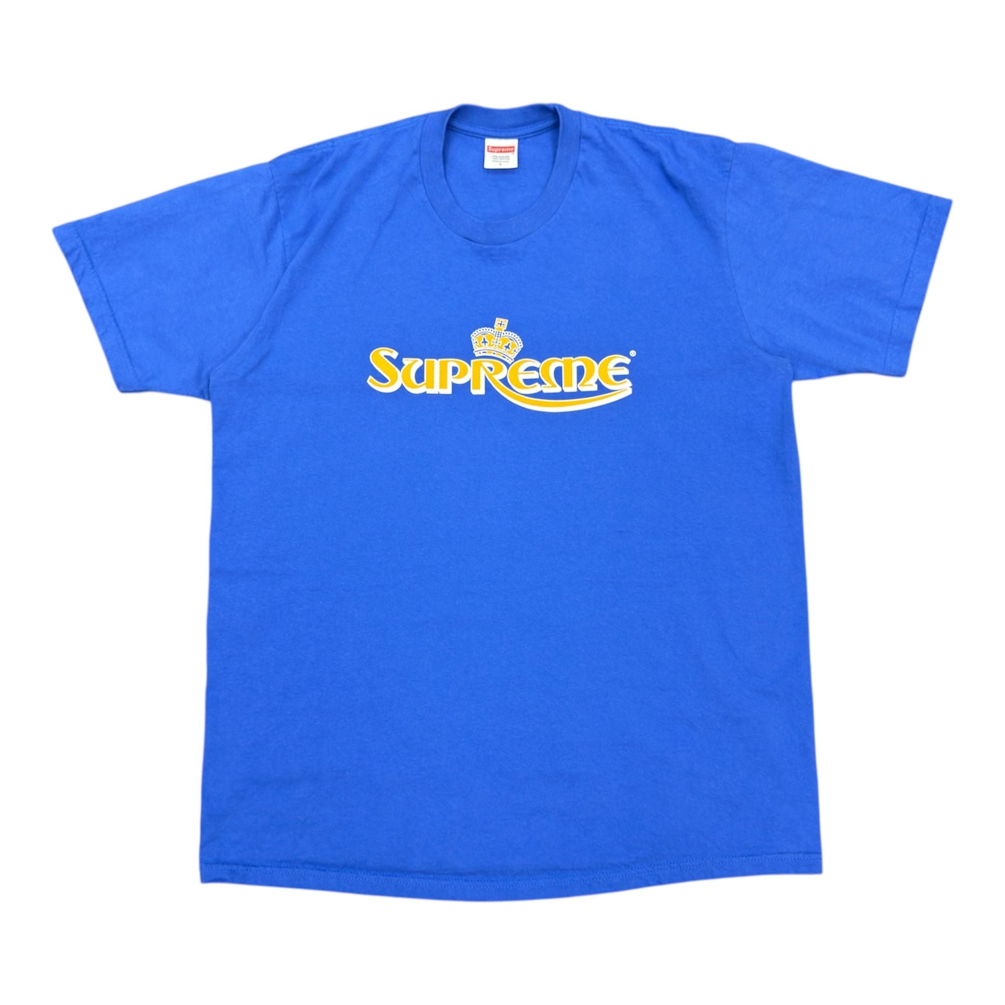 Supreme Crown Tee (Royal) - Preowned