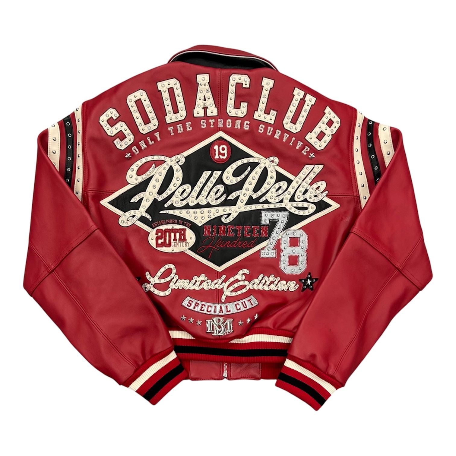 Pelle Pelle Soda Club Jacket Red (W)