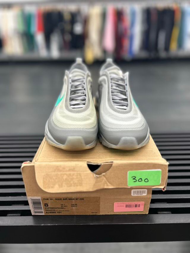Nike Air Max 97 Off-White Menta - Preowned