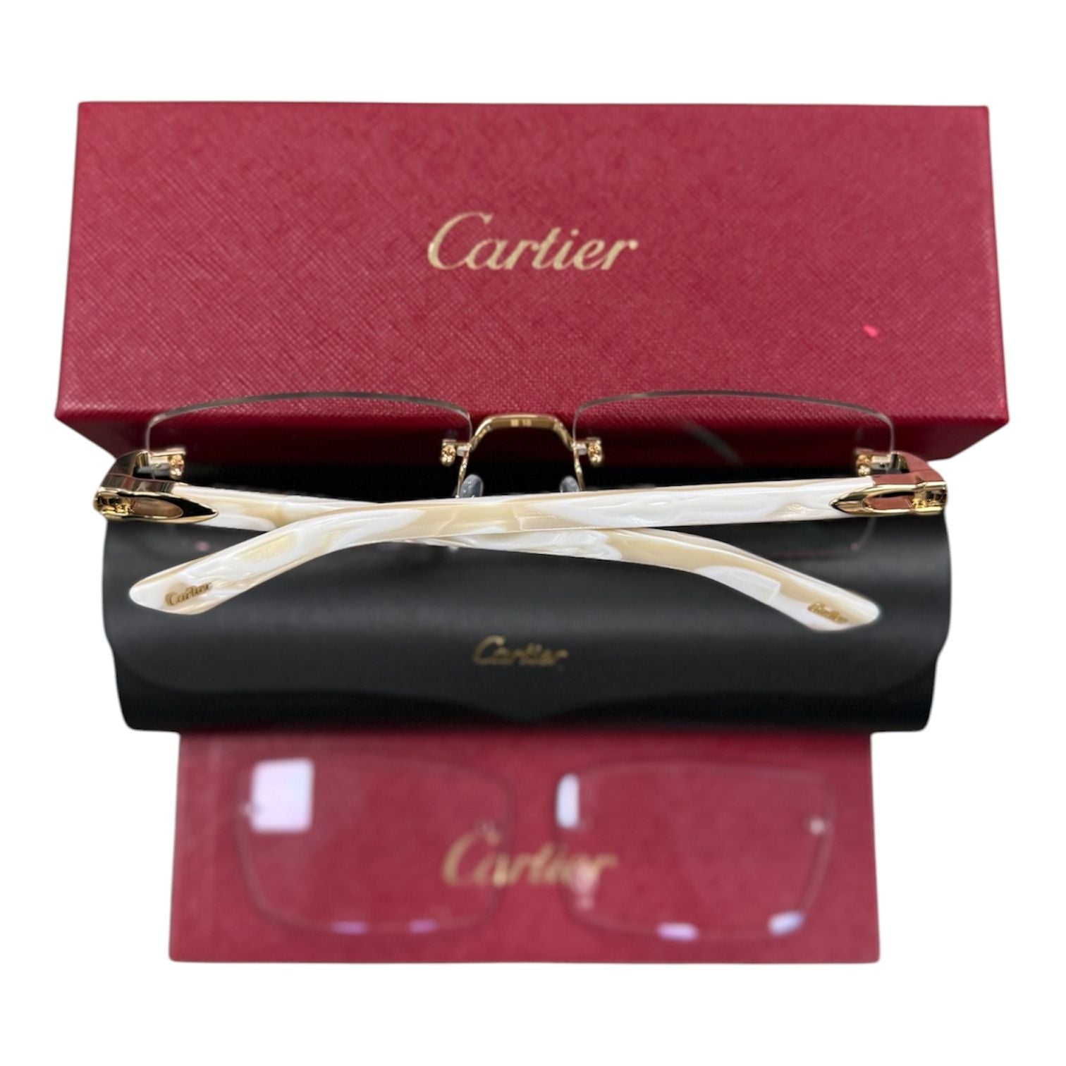 Cartier Composite Frames (Bone)