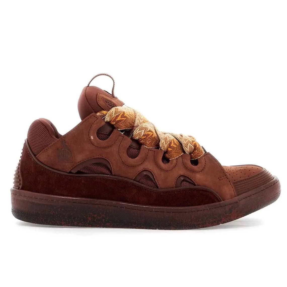Lanvin Curb Sneakers Brown