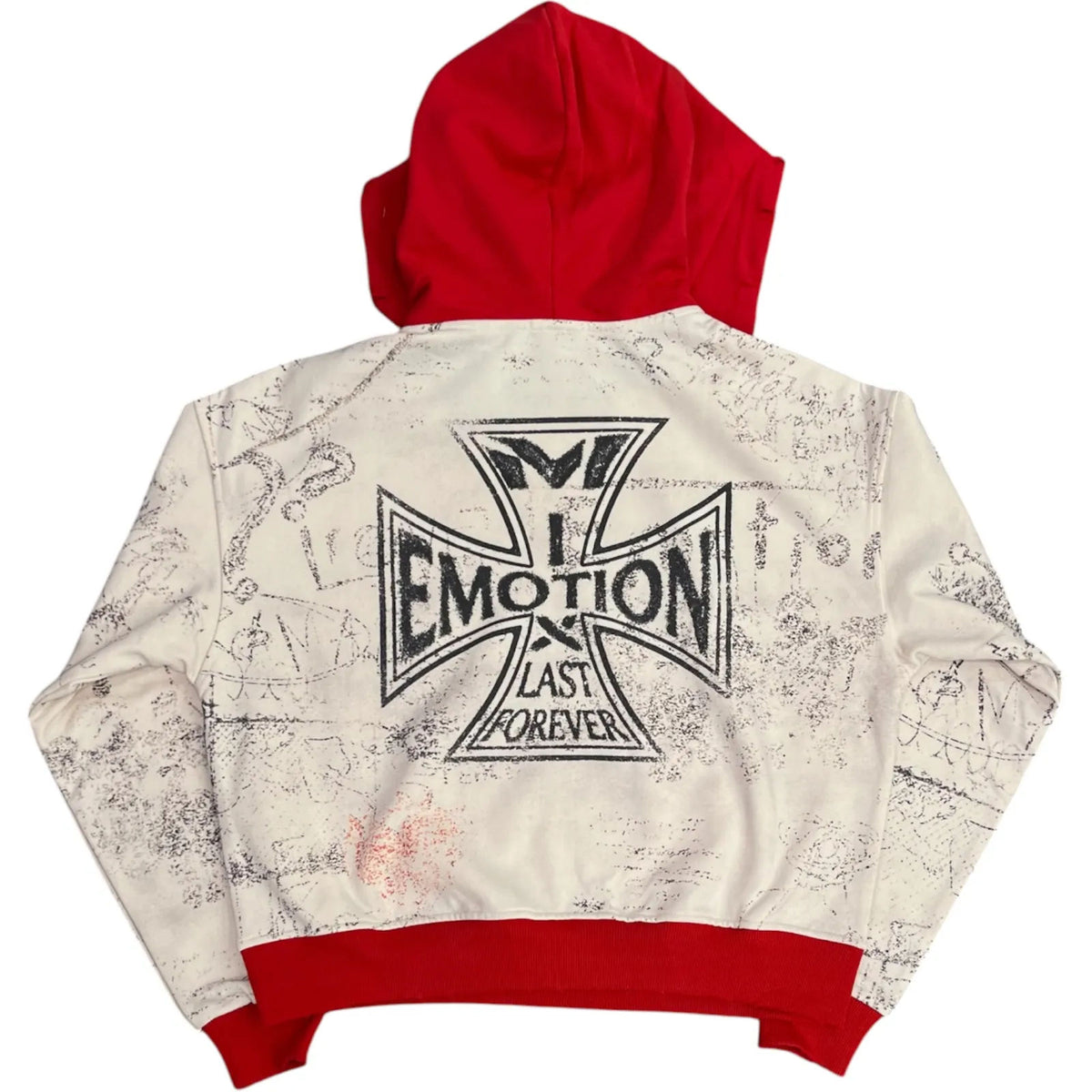 Mixed Emotion Last Forever Hoodie (Red)