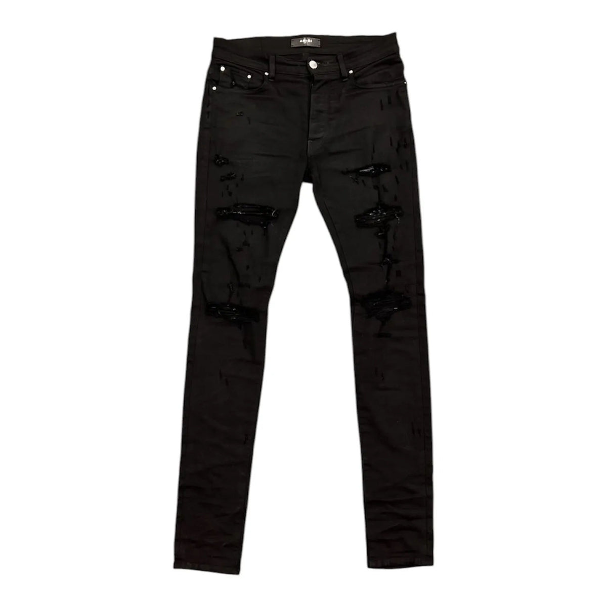 Amiri Distressed Jean (Black) - Preowned