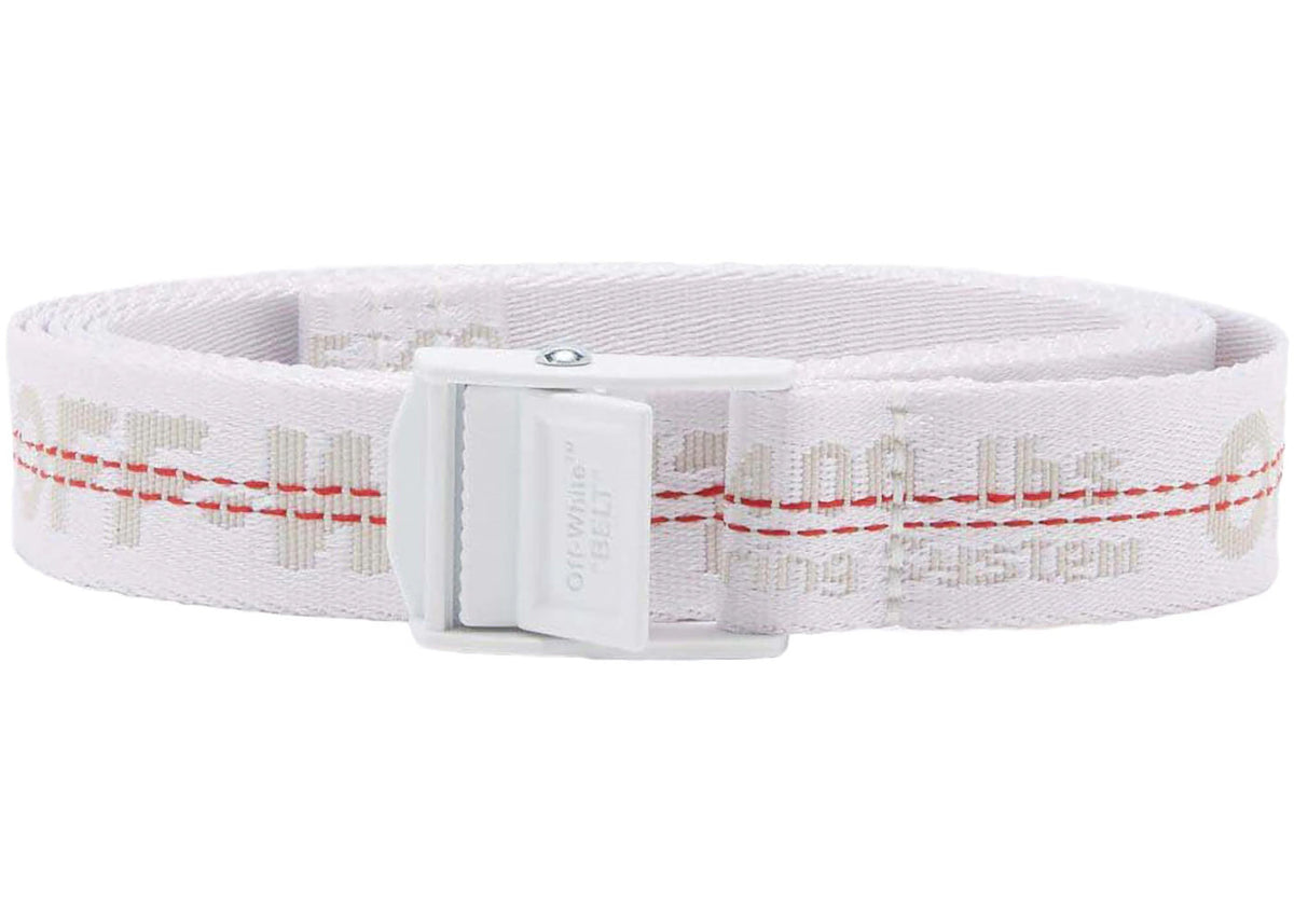 OFF-WHITE Belt Classic Industrial White/White - Preowned