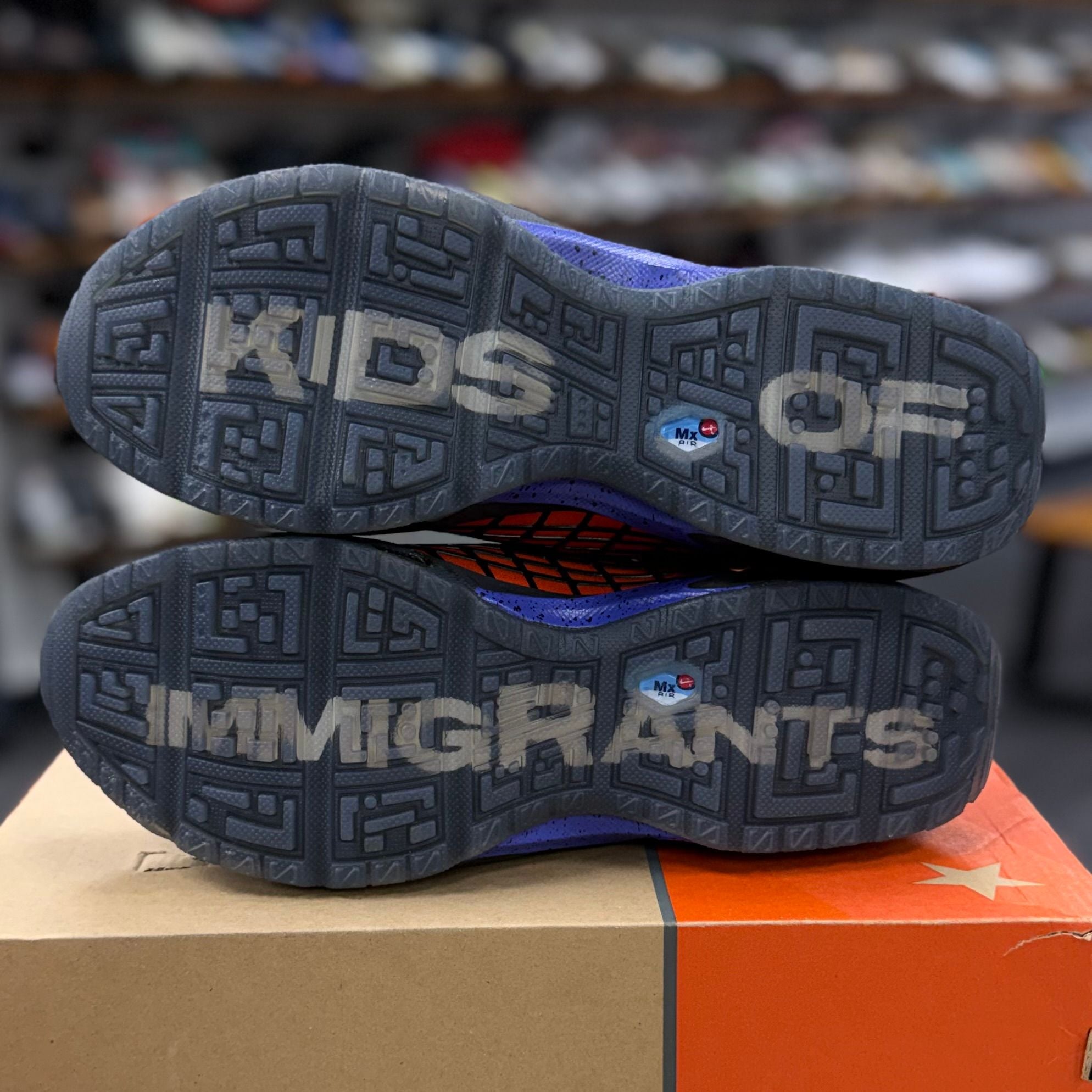 BRAND NEW STEAL - Nike Air Max Sunder SP Kids of Immigrants Sunrise