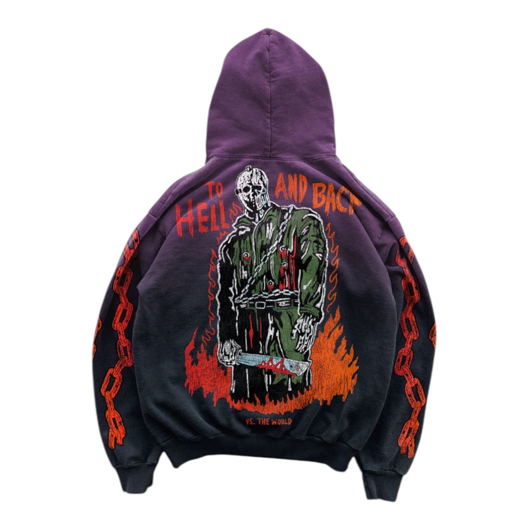 Warren Lotas Hell & Back Hoodie (Purple/Black)
