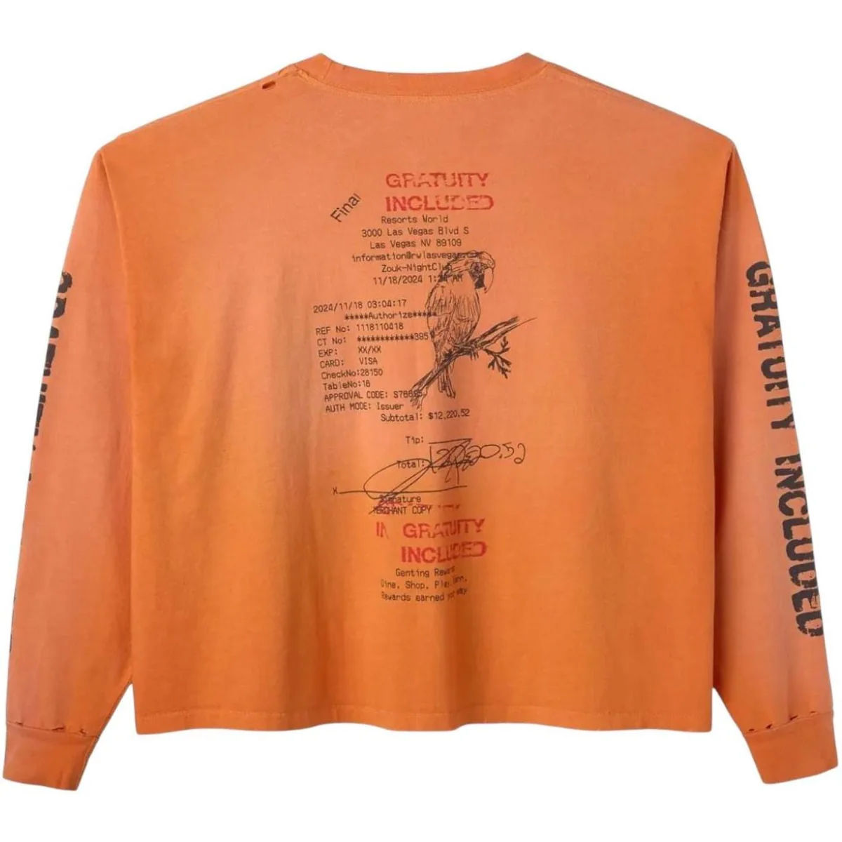 HMDD Gratuity L/S Tee (Orange)