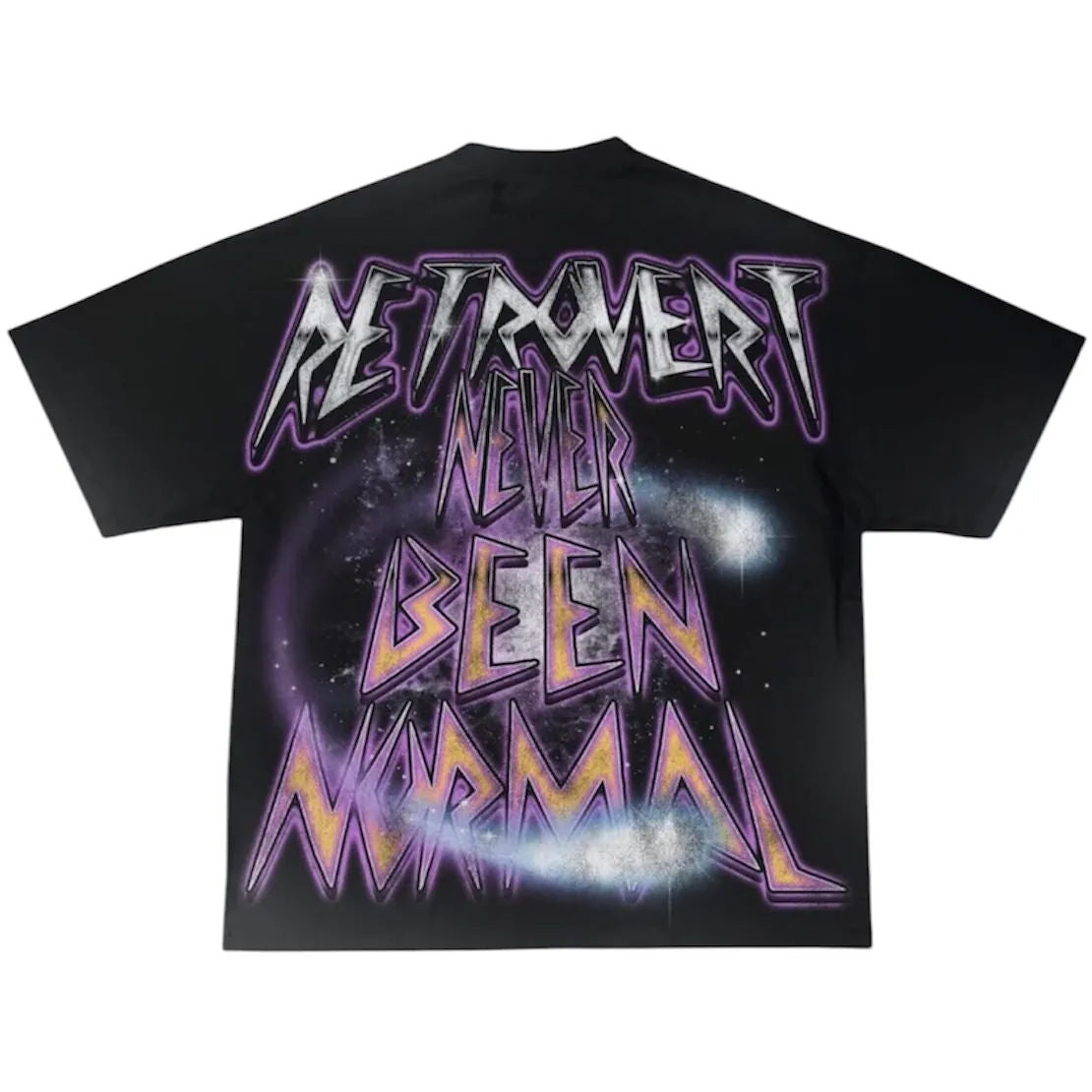 RetroVert Snake Tee (Black/Purple) - Preowned