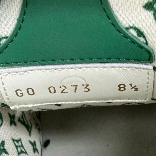 Louis Vuitton LV Skate Sneaker Green White - Preowned