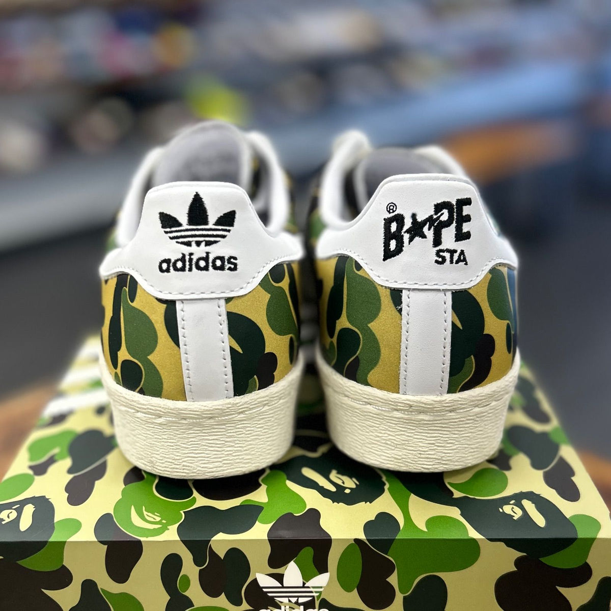 adidas Superstar Bape ABC Camo Green - Preowned