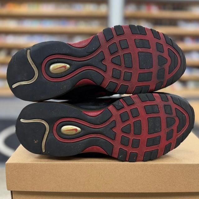 Nike Air Max 97 Black Red Silver - Preowned