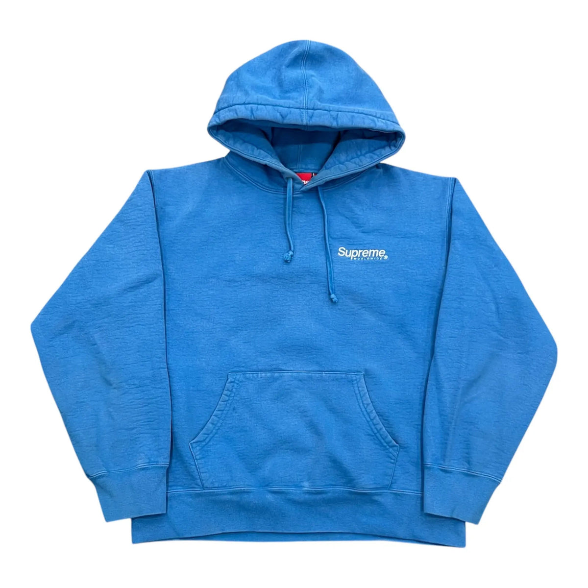 Supreme Worldwide Hoodie (Blue) - Preowned