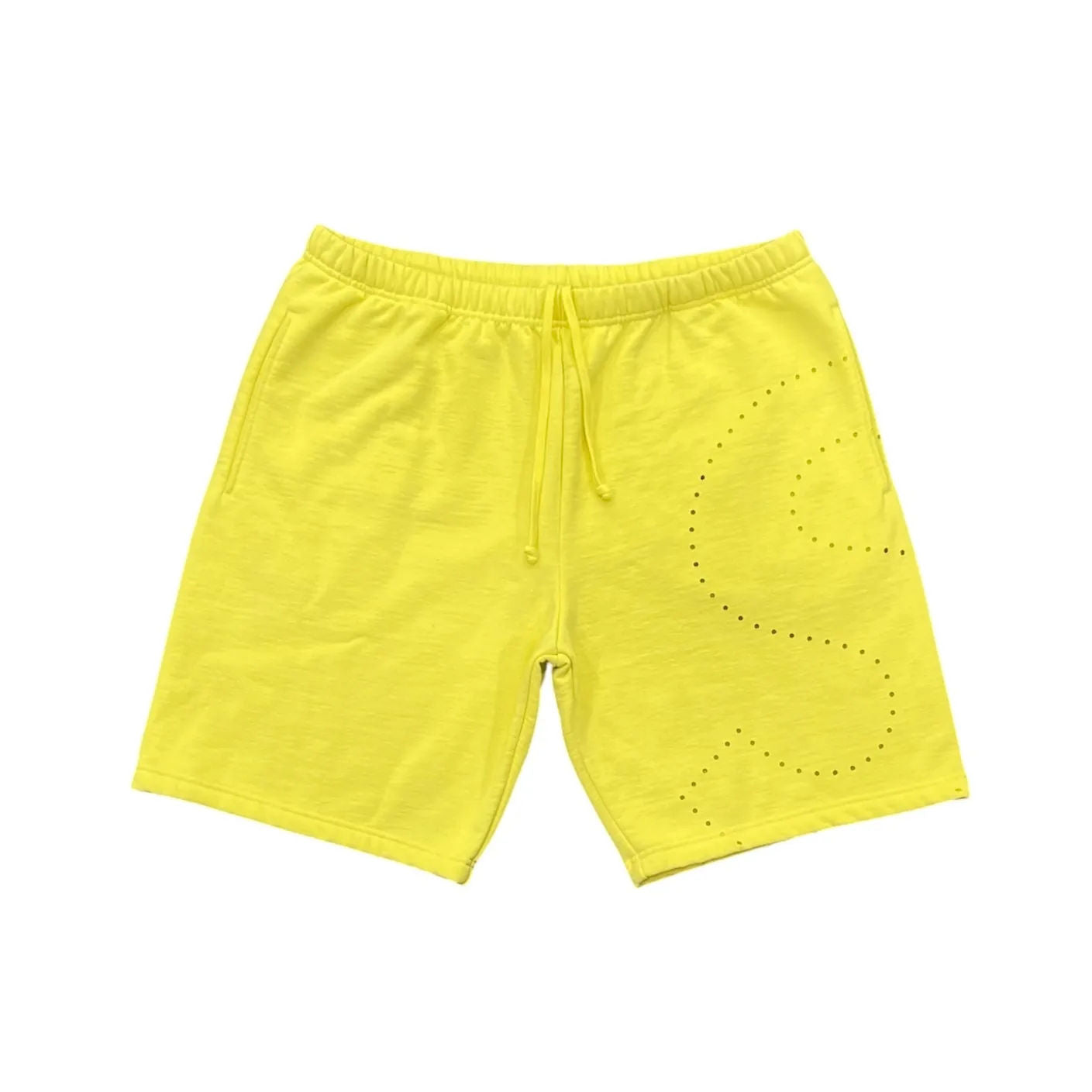 Supreme Laser Cut S Logo Sweatshort (Light Lemon) - Preowned