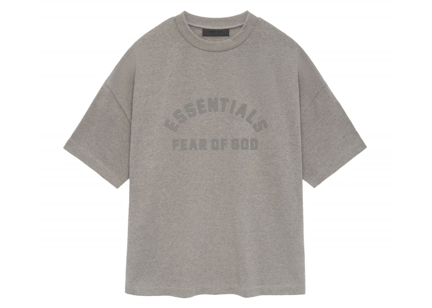 Fear of God Essentials Core Collection Heavy S/S Tee Heather Grey