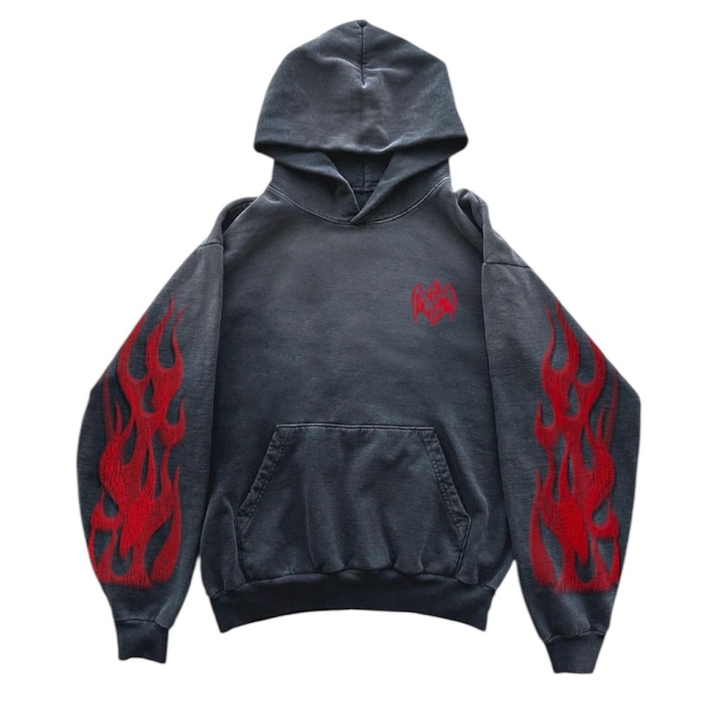 Warren Lotas Claw Man Hoodie (Sunfaded Black)