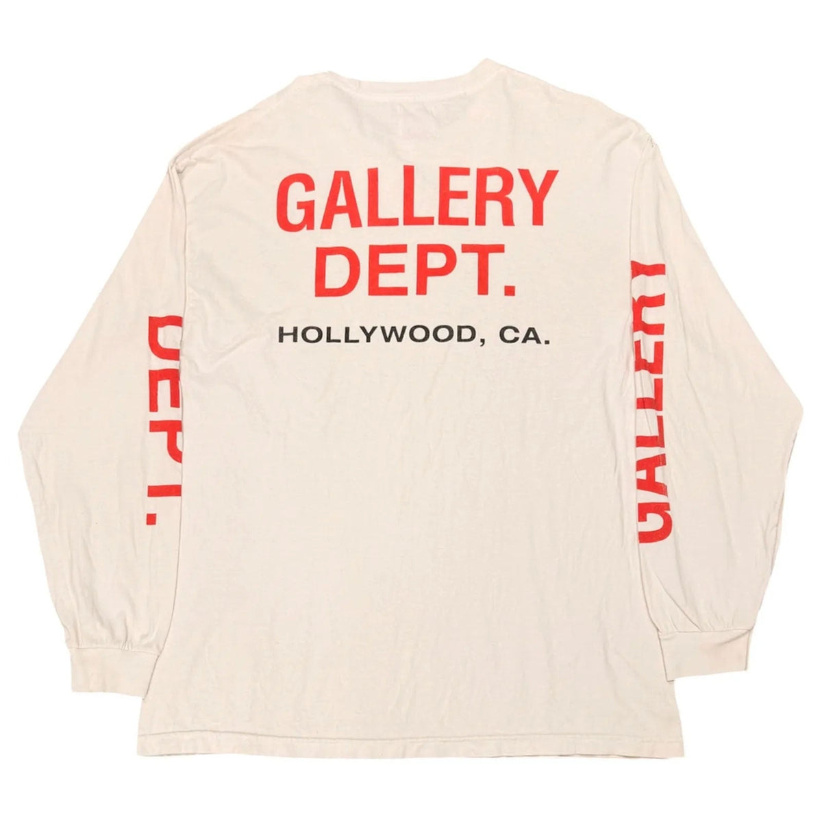 Gallery Dept. Earth Crisis LS Tee (White) - Preowned