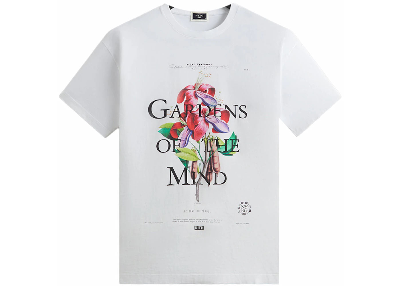 Kith x New York Botanical Garden Le Sene Du Perou Vintage Tee White