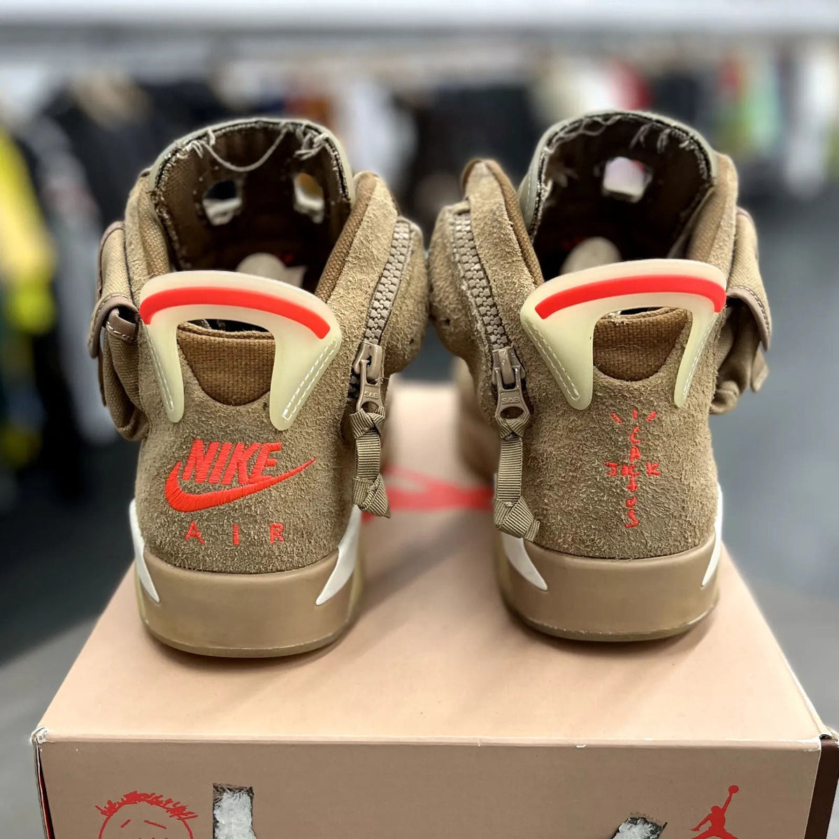 Jordan 6 Retro Travis Scott British Khaki - Preowned