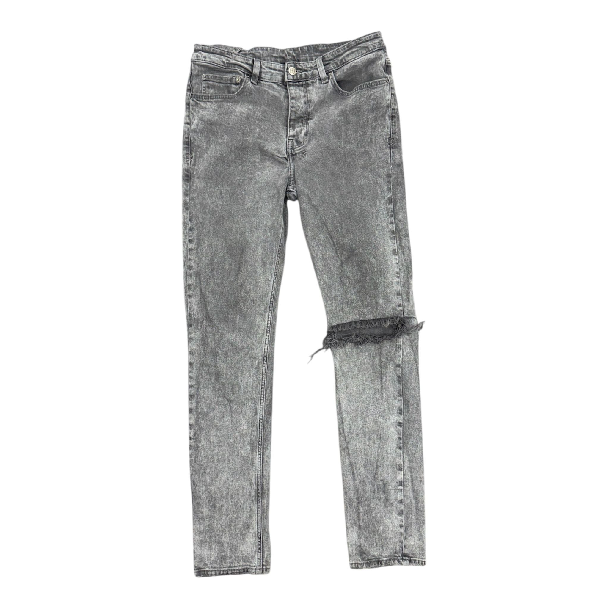 Ksubi Jean Knee Blowout Denim (Gray) - Preowned