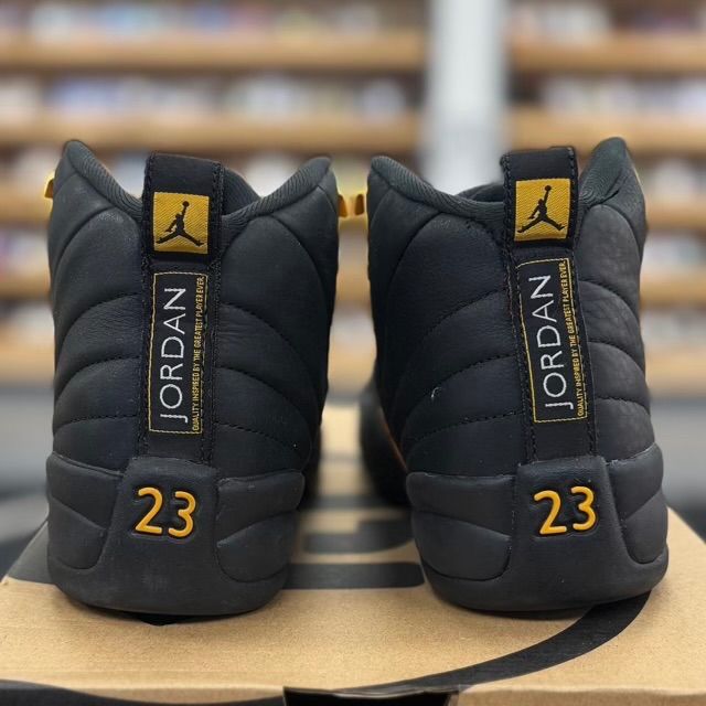 Jordan 12 Retro Black Taxi (GS) - Preowned