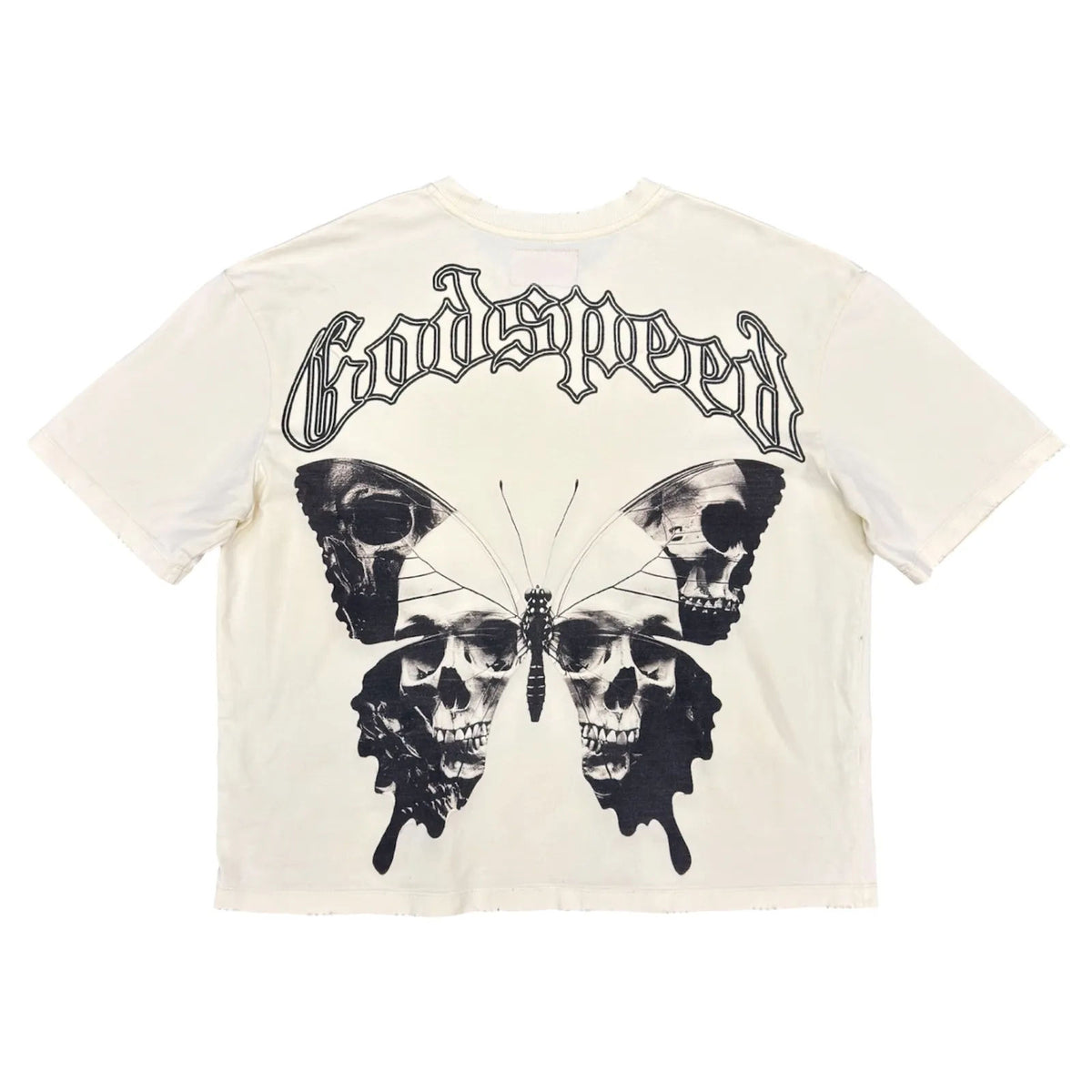 Godspeed Butterfly Effect Tee (Cream) - Preowned