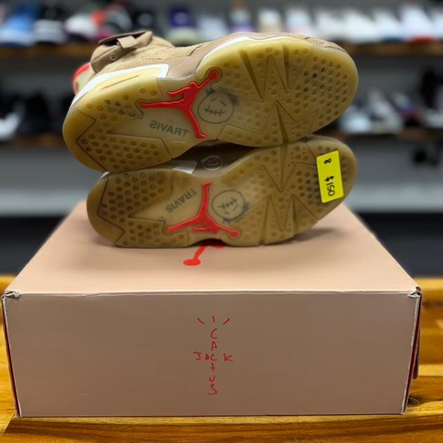 Jordan 6 Retro Travis Scott British Khaki - Preowned