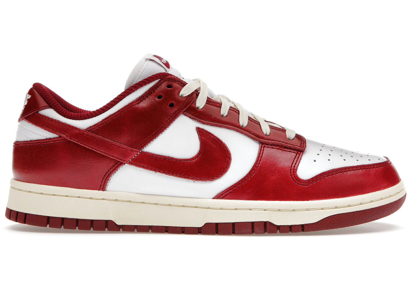 Nike Dunk Low PRM Vintage Team Red (Women's) - Preowned