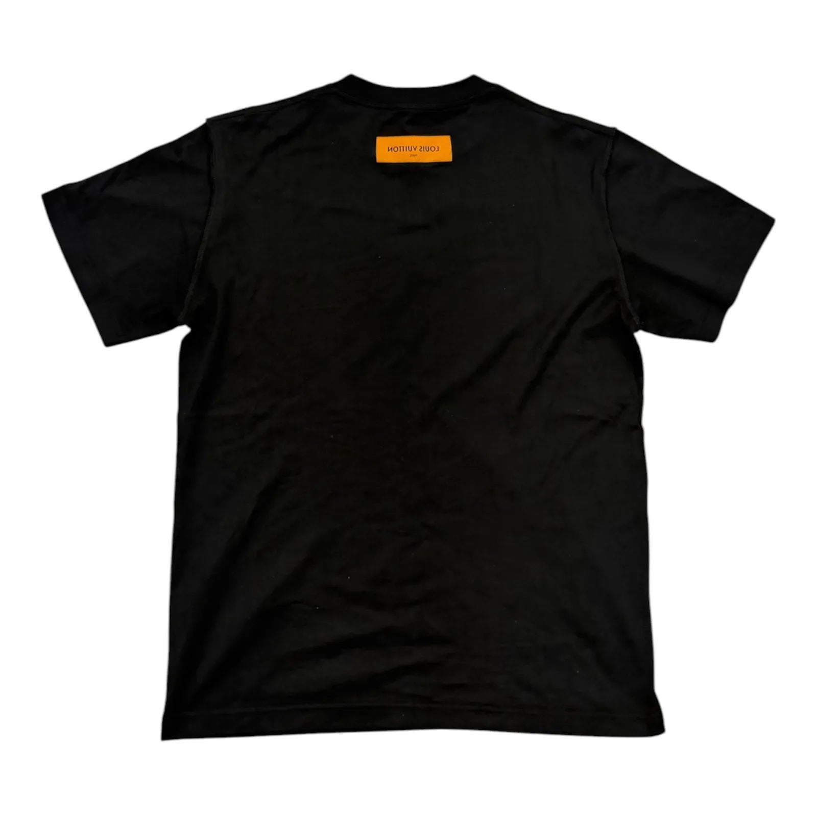 Louis Vuitton LV Stitch Tee (Black) - Preowned