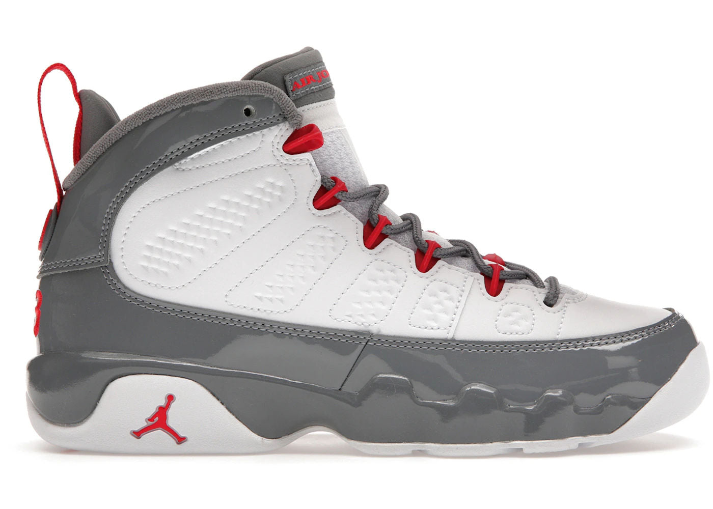BRAND NEW STEAL - Jordan 9 Retro Fire Red (GS)