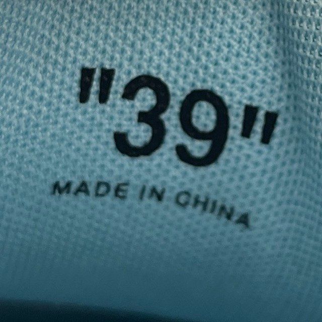 Off-White Out Of Office Calf Leather White Baby Blue (Women's) - Preowned